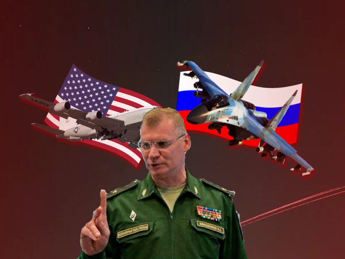 В Минобороны ответили на протест США по поводу "жестких действий" России в связи с перехватом американского самолета у границ РФ
