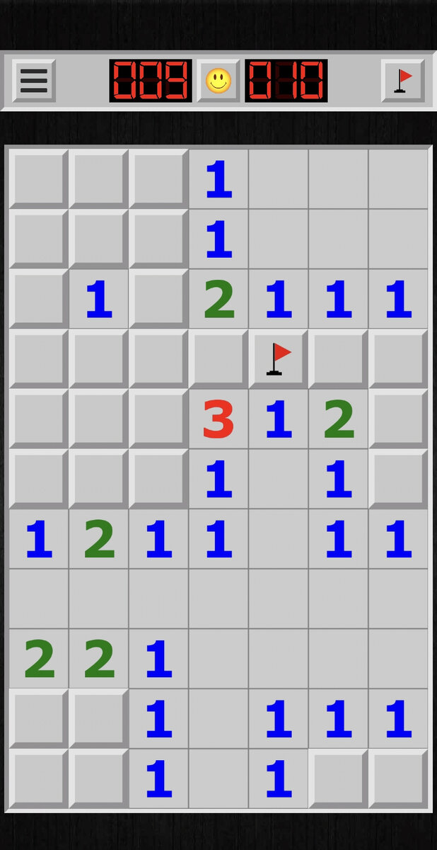 После нажатия в произвольном месте.