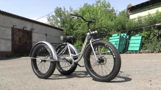 Трех-колесный велосипед-фэтбайк DELTA FAT TRIKE 26х4,00