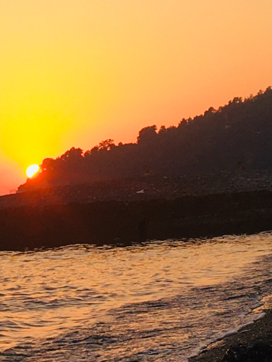 Фото:автора закаты в Сочи