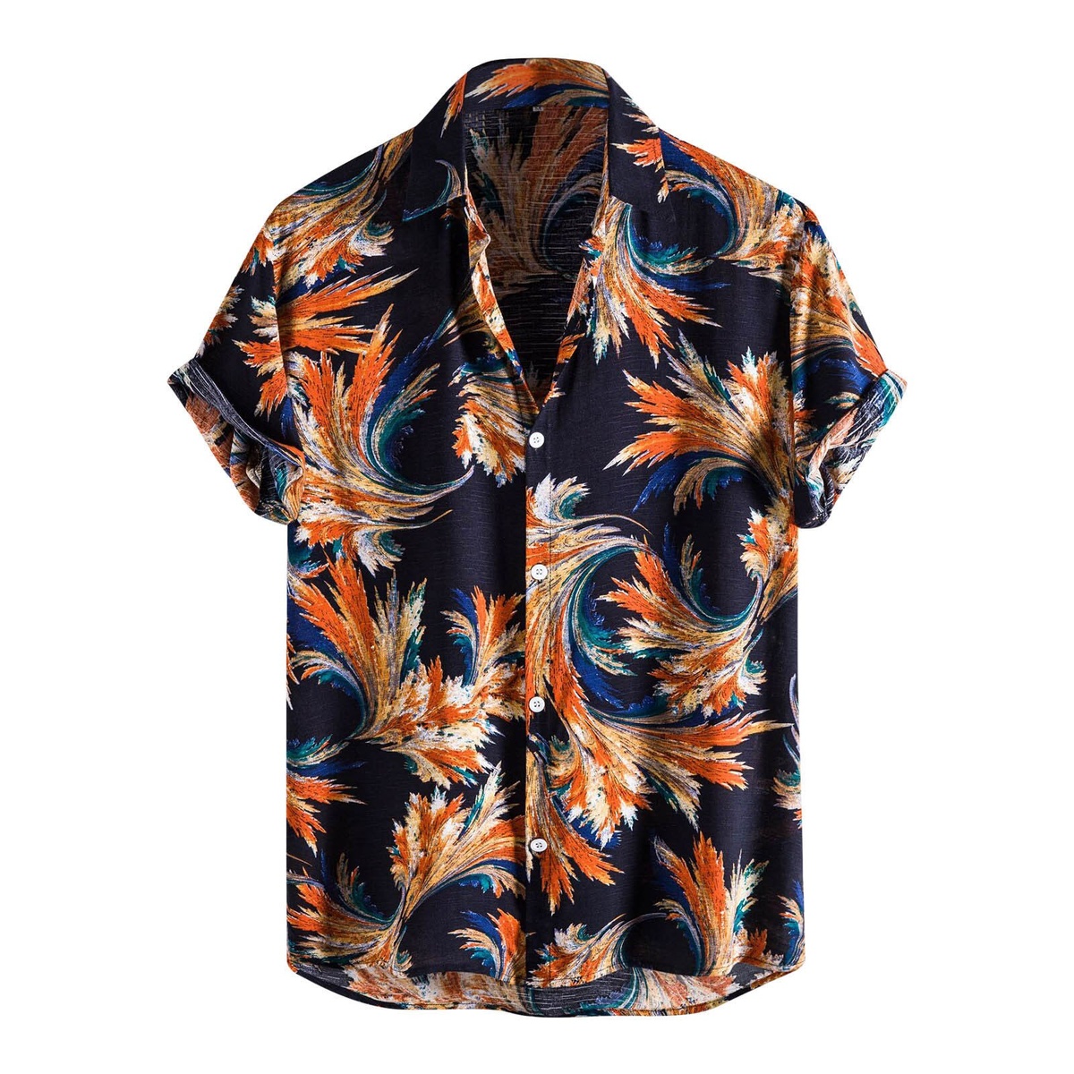Мужские рубашки с гавайским принтом