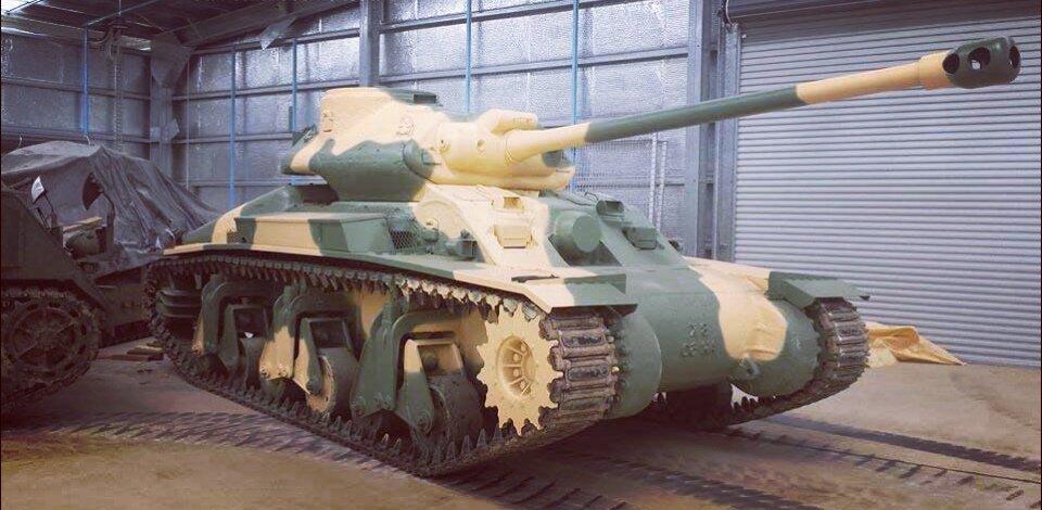 Sentinel средний танк в музее в Австралии. 