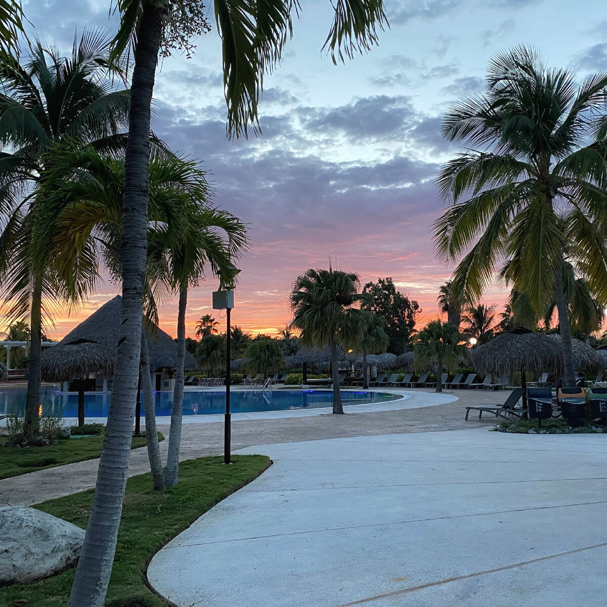 Волшебный кубинский закат❤️