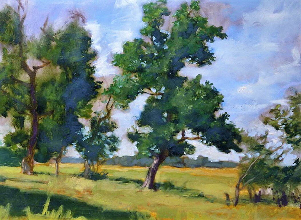 Художник орешников картины