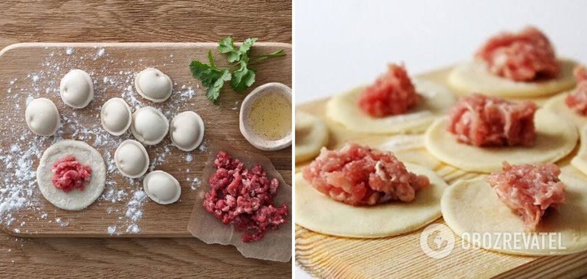 Рецепт правильной начинки для пельменей