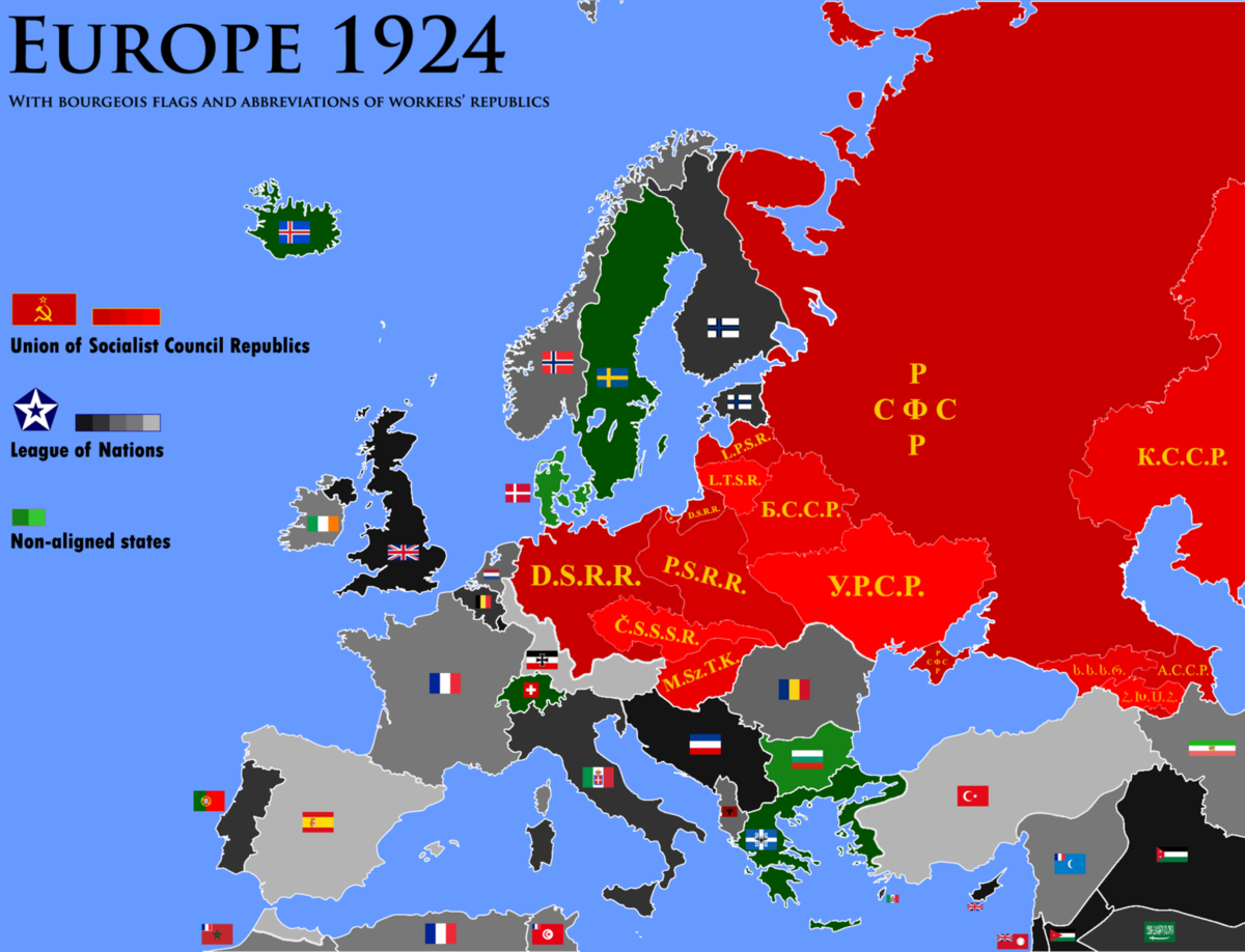 А вот карта именно из альтернативной истории. Так, для иллюстрации 