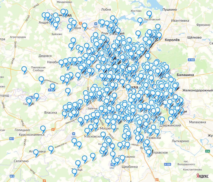 Жилые комплексы комфорт-класса встречаются во всех жилых массивах Большой Москвы. Это самый массовый класс московского жилья, уступающий по численности только эконом-классу