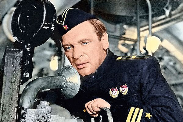 Петр Вельяминов в роли командира ПЛ (1972 г.)