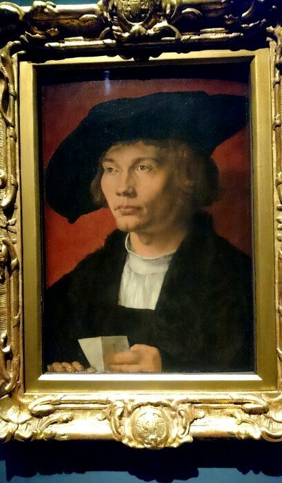 Бернхард фон Рисен. Портрет. 1521 г. Художник Альбрехт Дюрер.                          Дрезденская картинная галерея. Германия