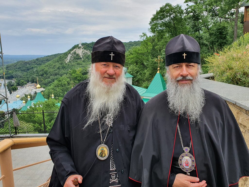 Схиархиепископ Алипий и митрополит Арсений. 22 июня 2020 г.