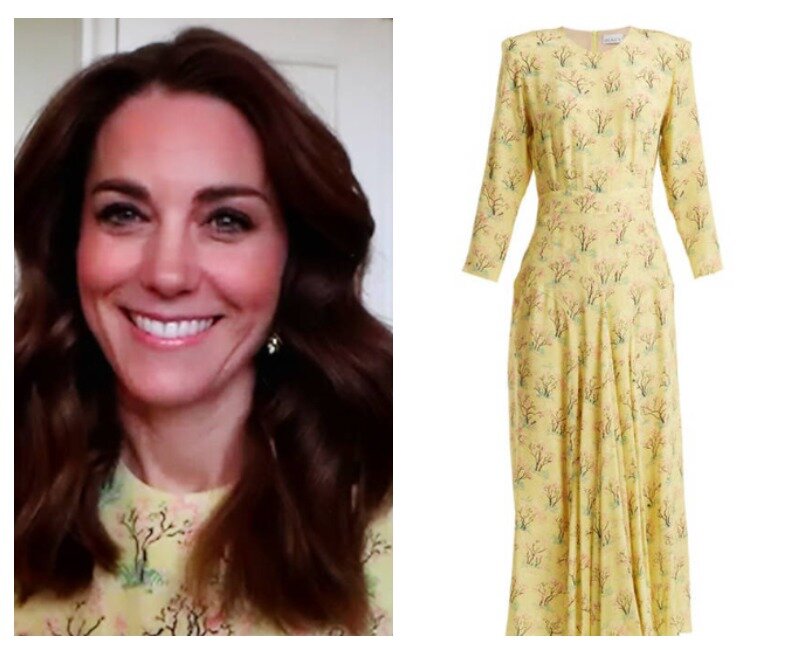 Желтое Платье Кейт Миддлтон фото 22