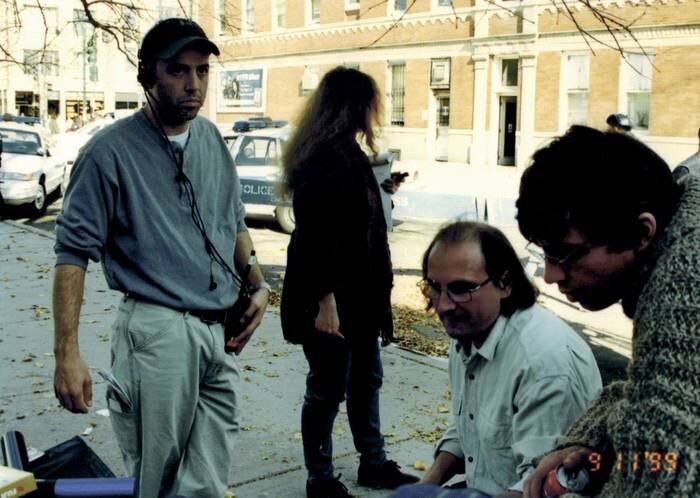 На съемках фильма «Брат 2», 1999 год.