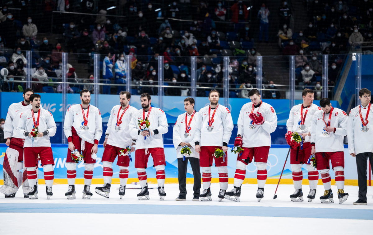 Сборная России довольствовалась серебром в Пекине-2022. Фото: globallookpress