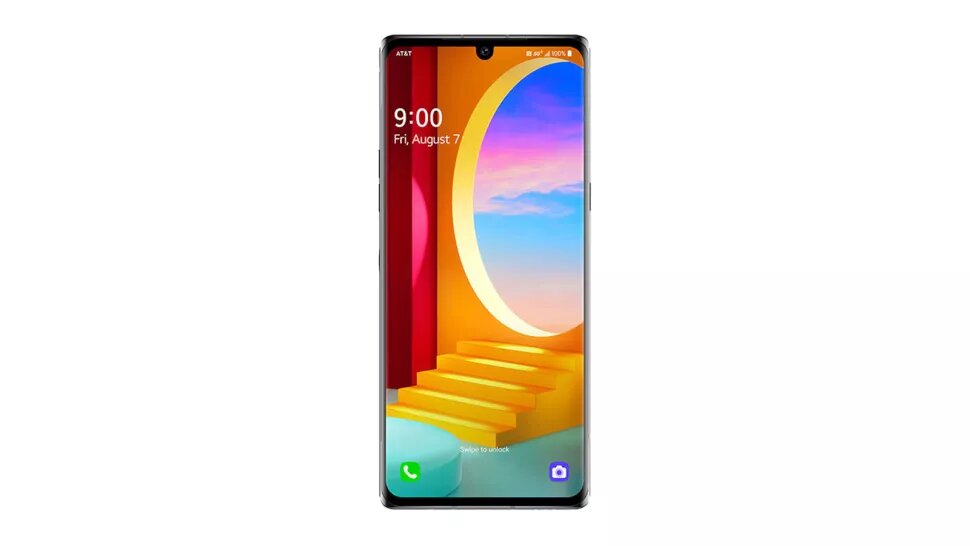 LG Velvet имеет привлекательный дизайн