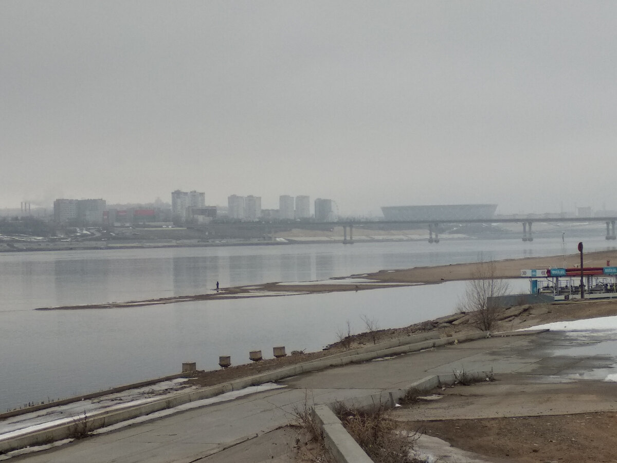 вид на Волгоград из Краснослободска