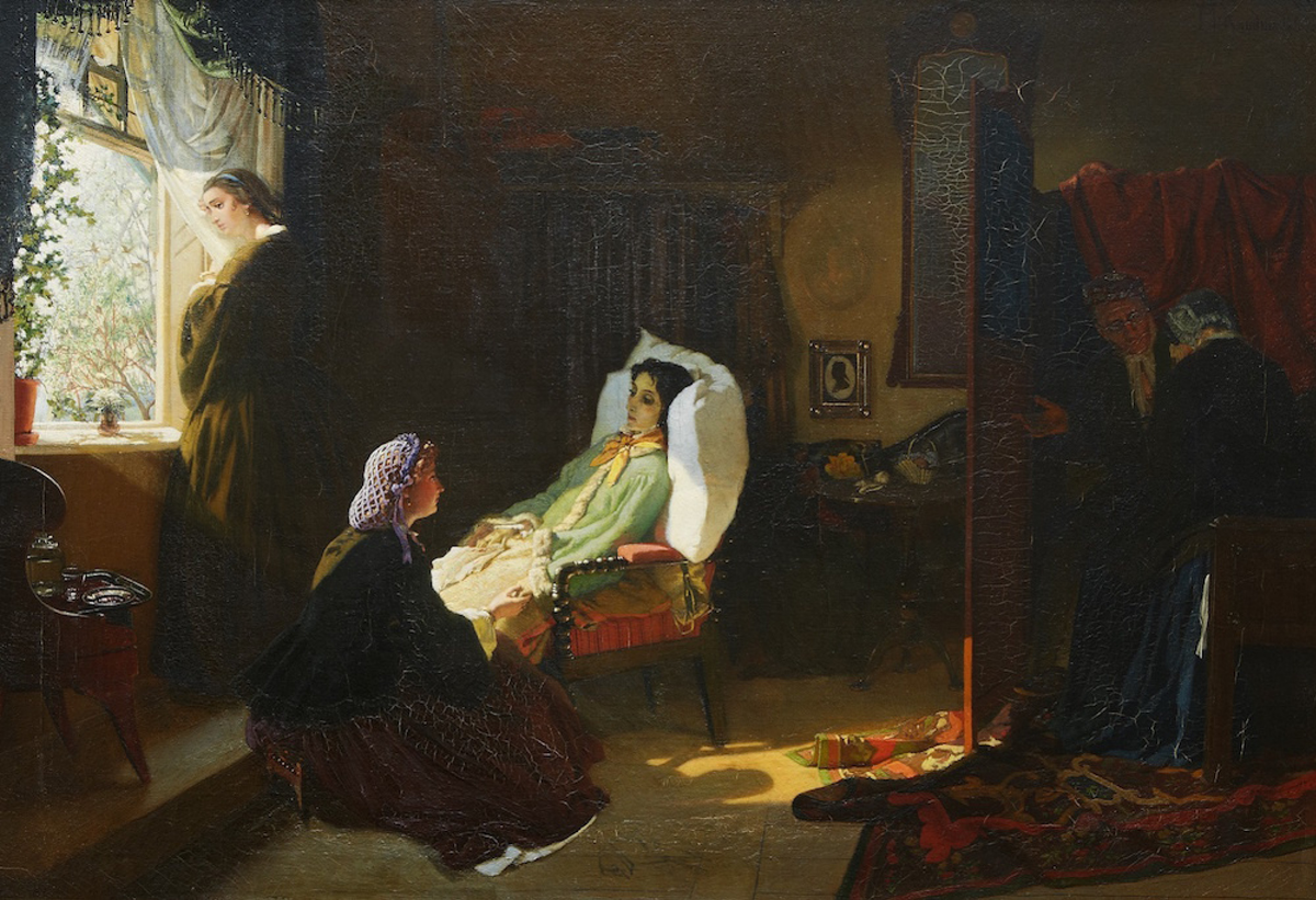 "Последняя весна" Михаил Клодт