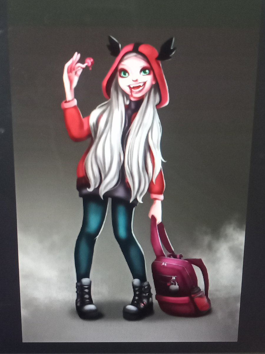 Фото автора. Сфотал монитор 