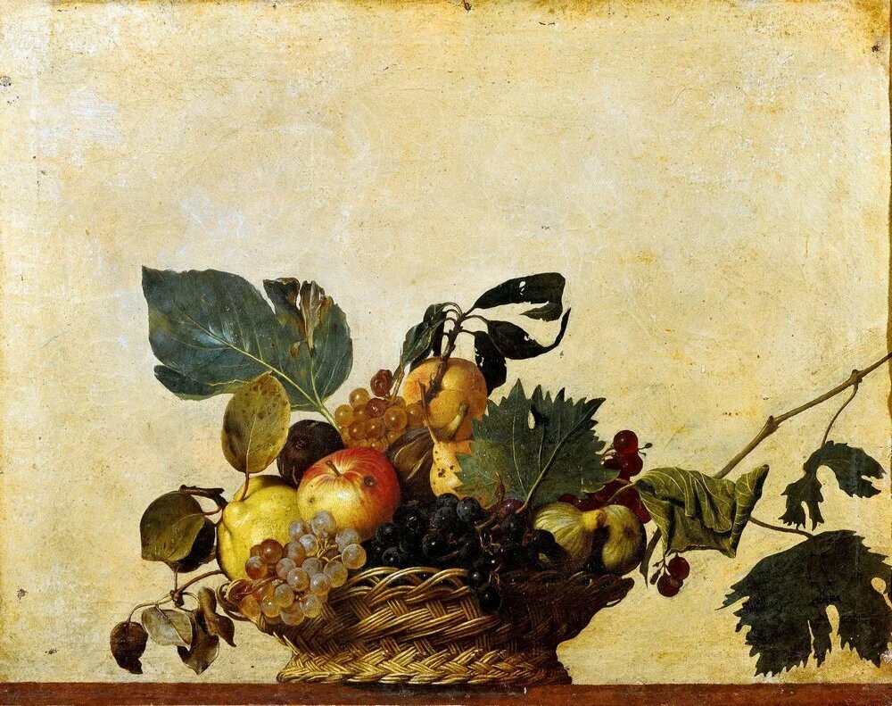 «Корзина с фруктами», 1597 год