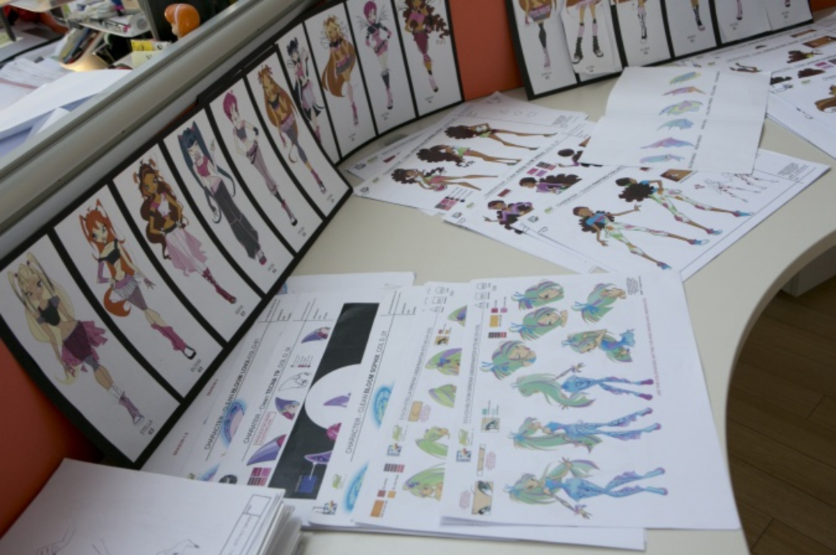 Студия Rainbow работающая над мультсериалом Winx-Школа волшебниц