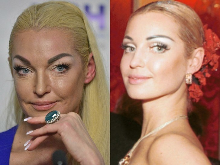 Анастасия Волочкова сейчас и двадцать лет назад. Фото: Global Look Press