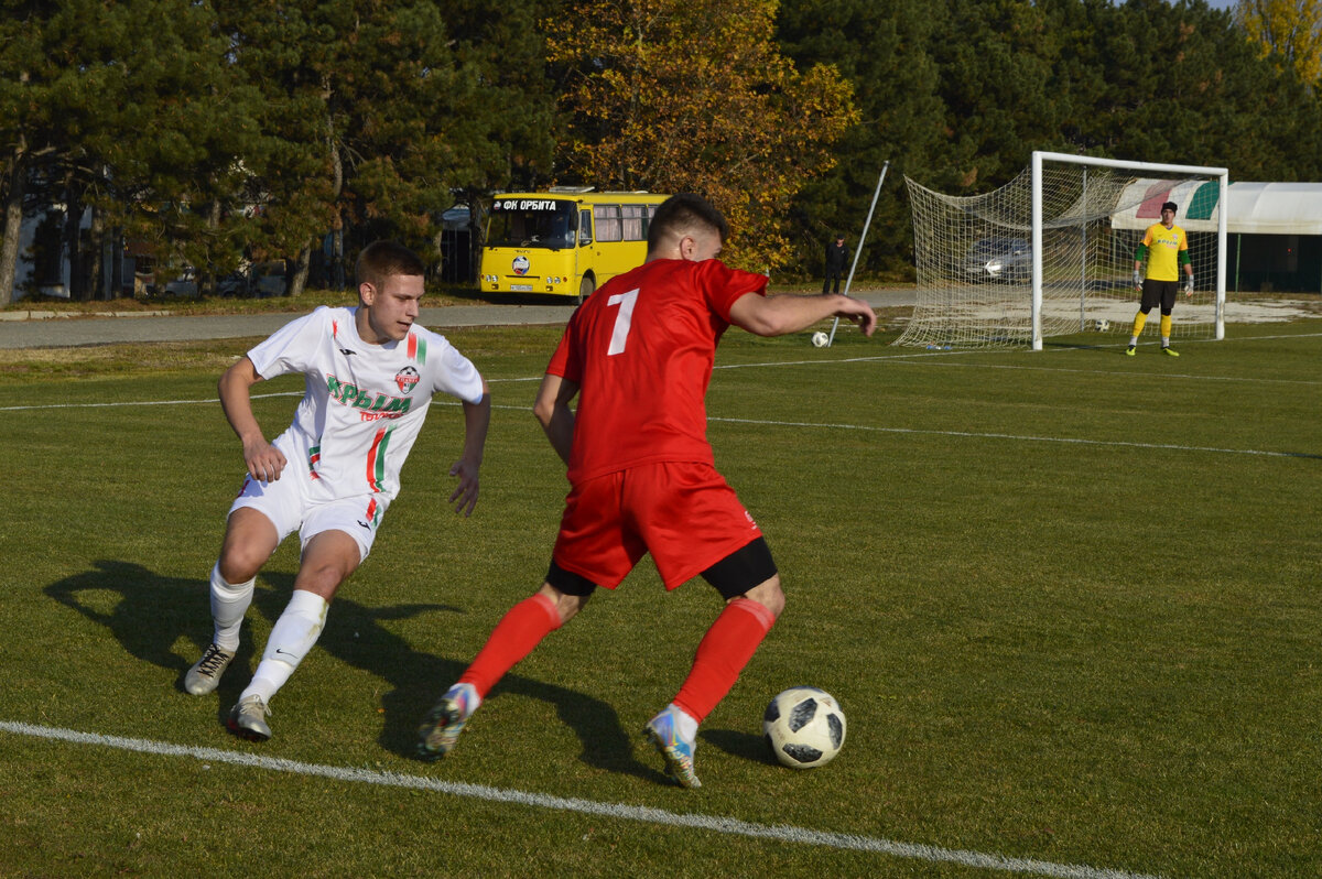 Хитрющий участник Открытого чемпионата Крыма по футболу - ФК «Спарта-КТ» l Аграрное