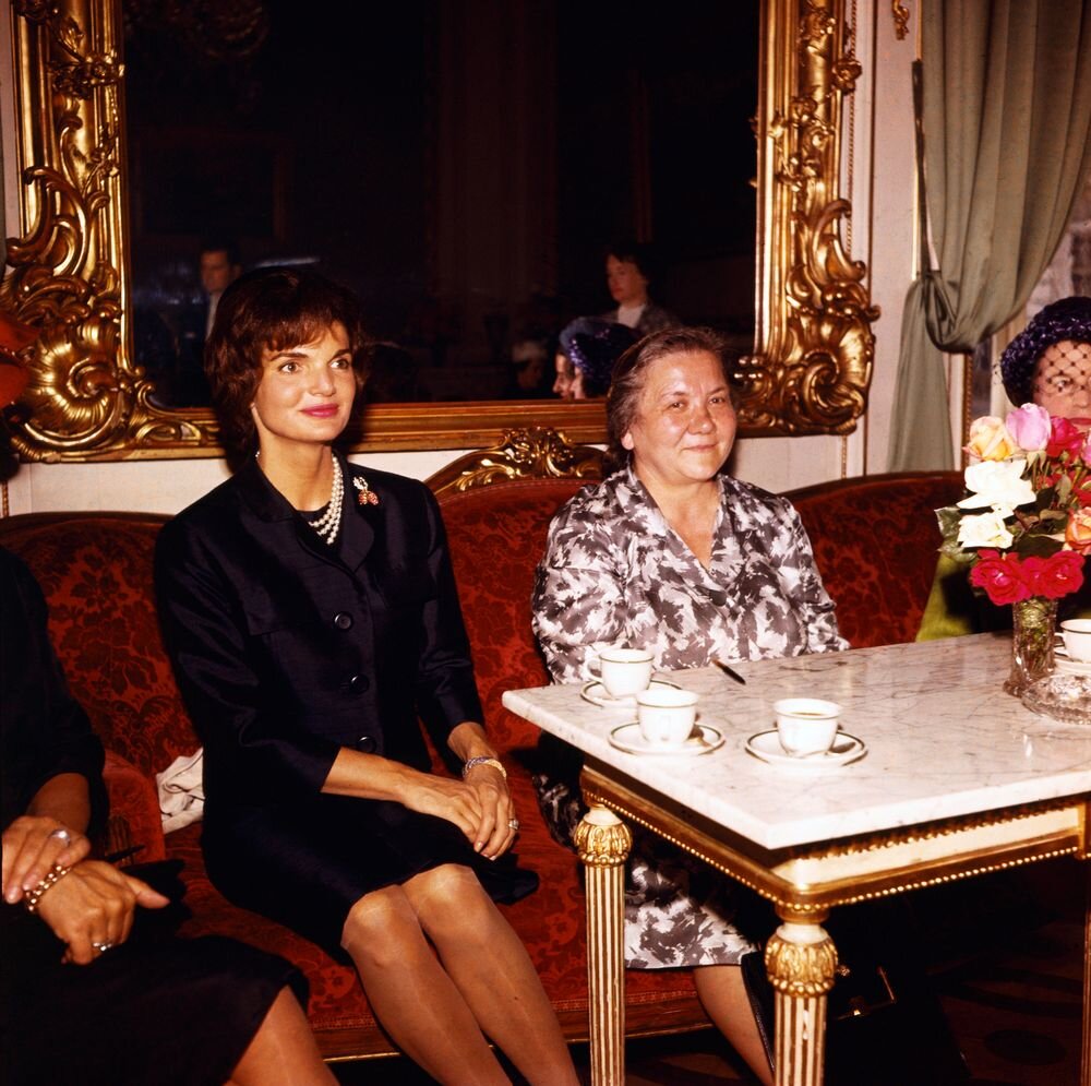 Жаклин Кеннеди и Нина Хрущёва. Источник: flickr.com
