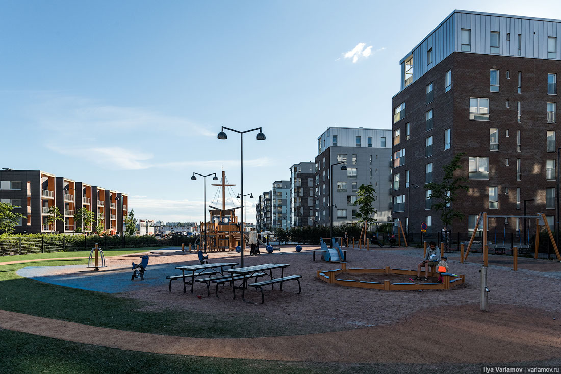 Новые районы Хельсинки 