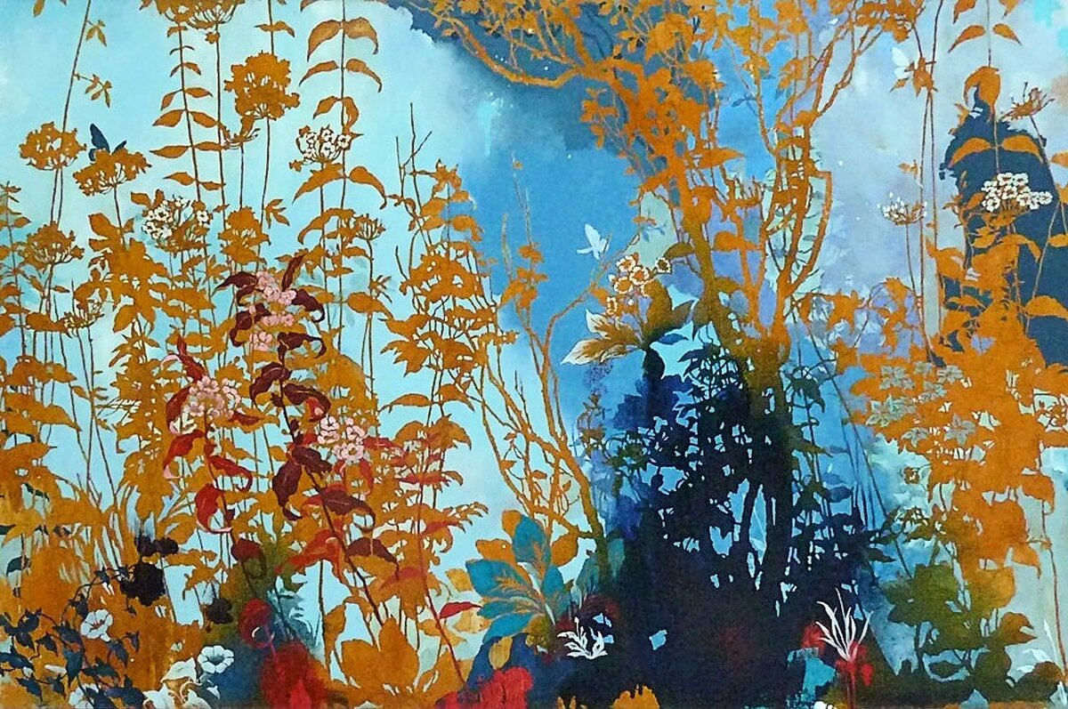 Песня flowers hendrik. Хенрик Симонсен. Хенрик Симонсен художник. Деревья в декоративной живописи. Henrik Lindblad художник.