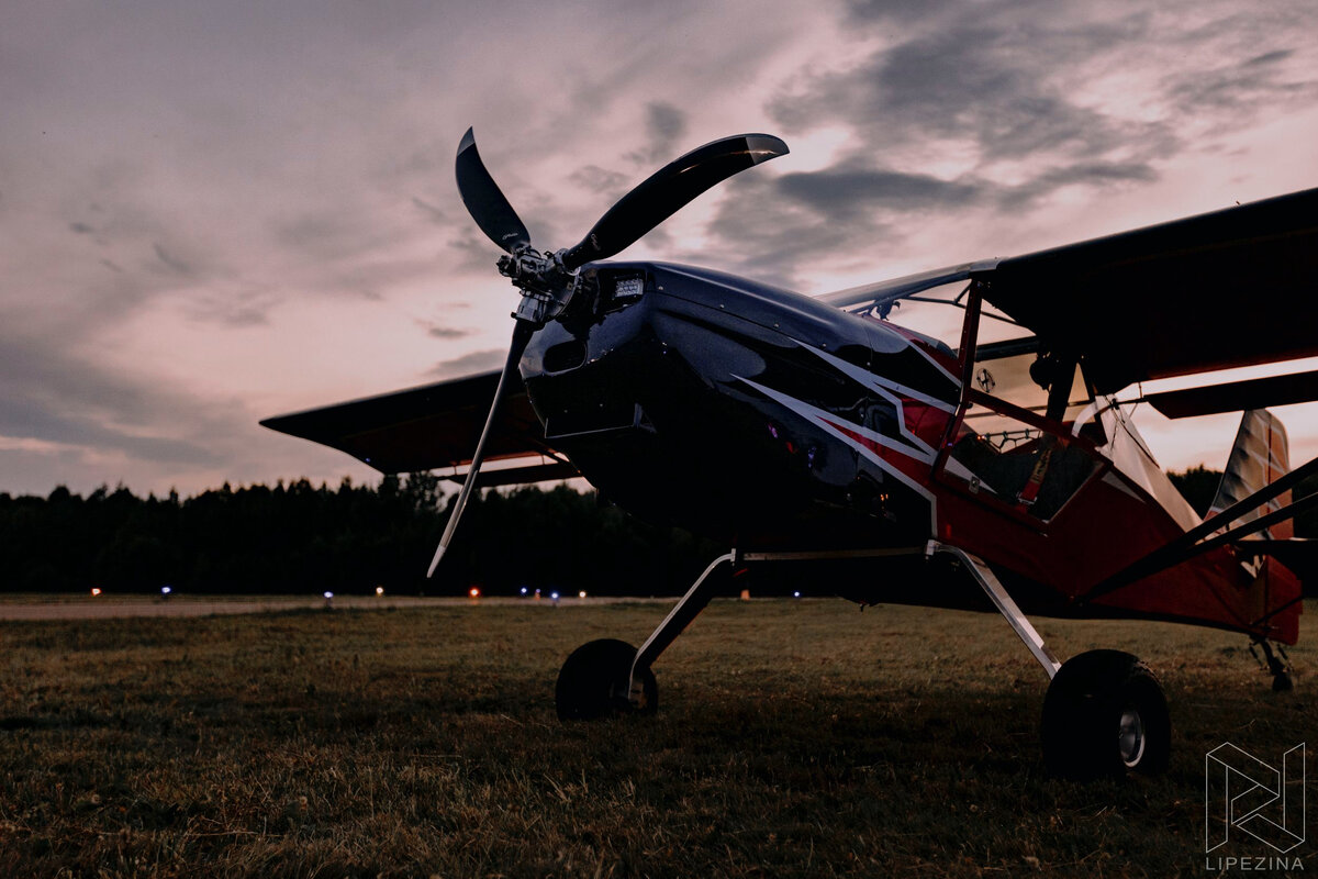 Группа Диктофон на аэродроме малой авиации в Калужской области. Фотограф -  Polina Lipezina.