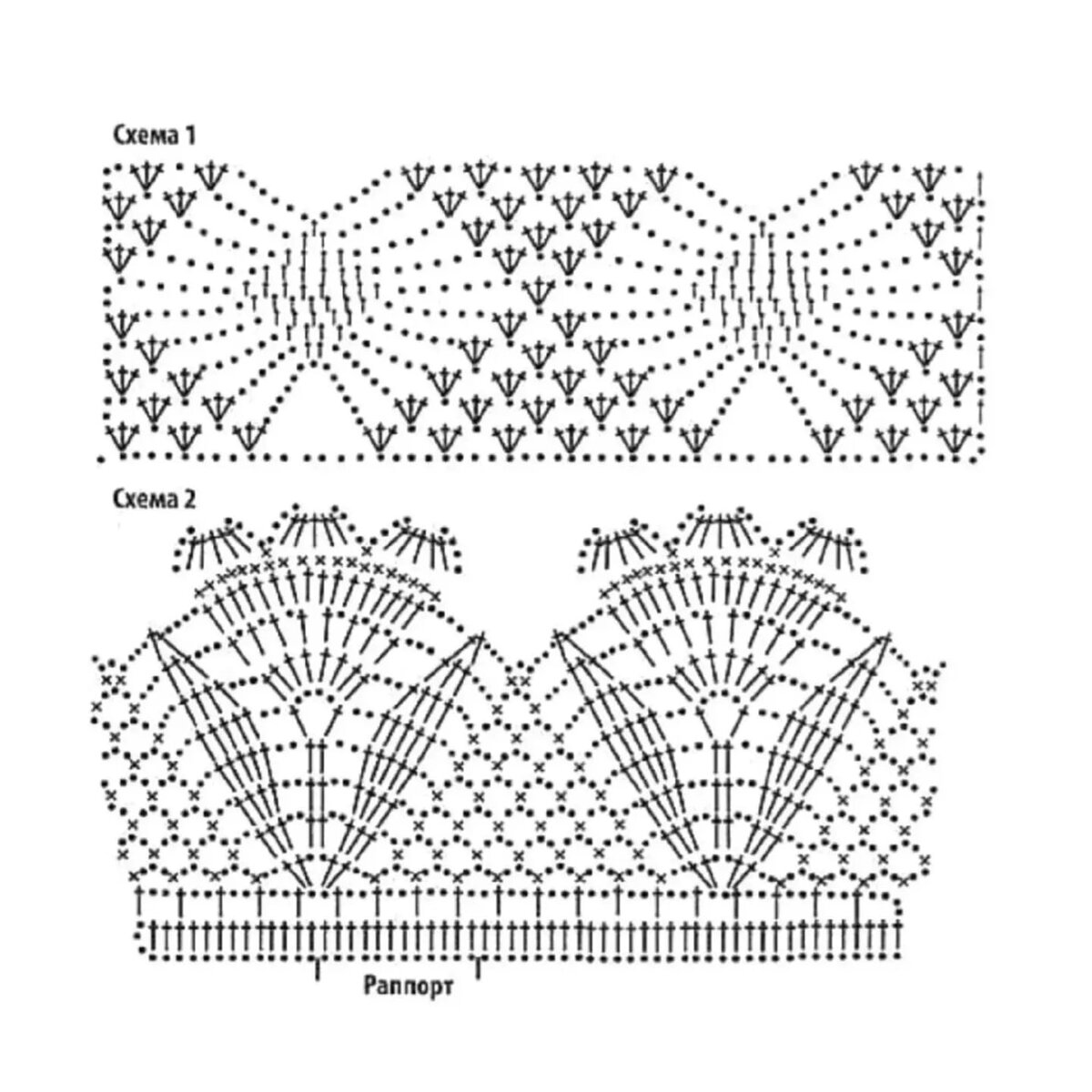 Разные крючок схема. Схема вязания крючком каймы для кофты. Вязание каймы крючком со схемами для кофточки. Вязание крючком ажурная кайма со схемами. Кайма прошва крючком схемы.