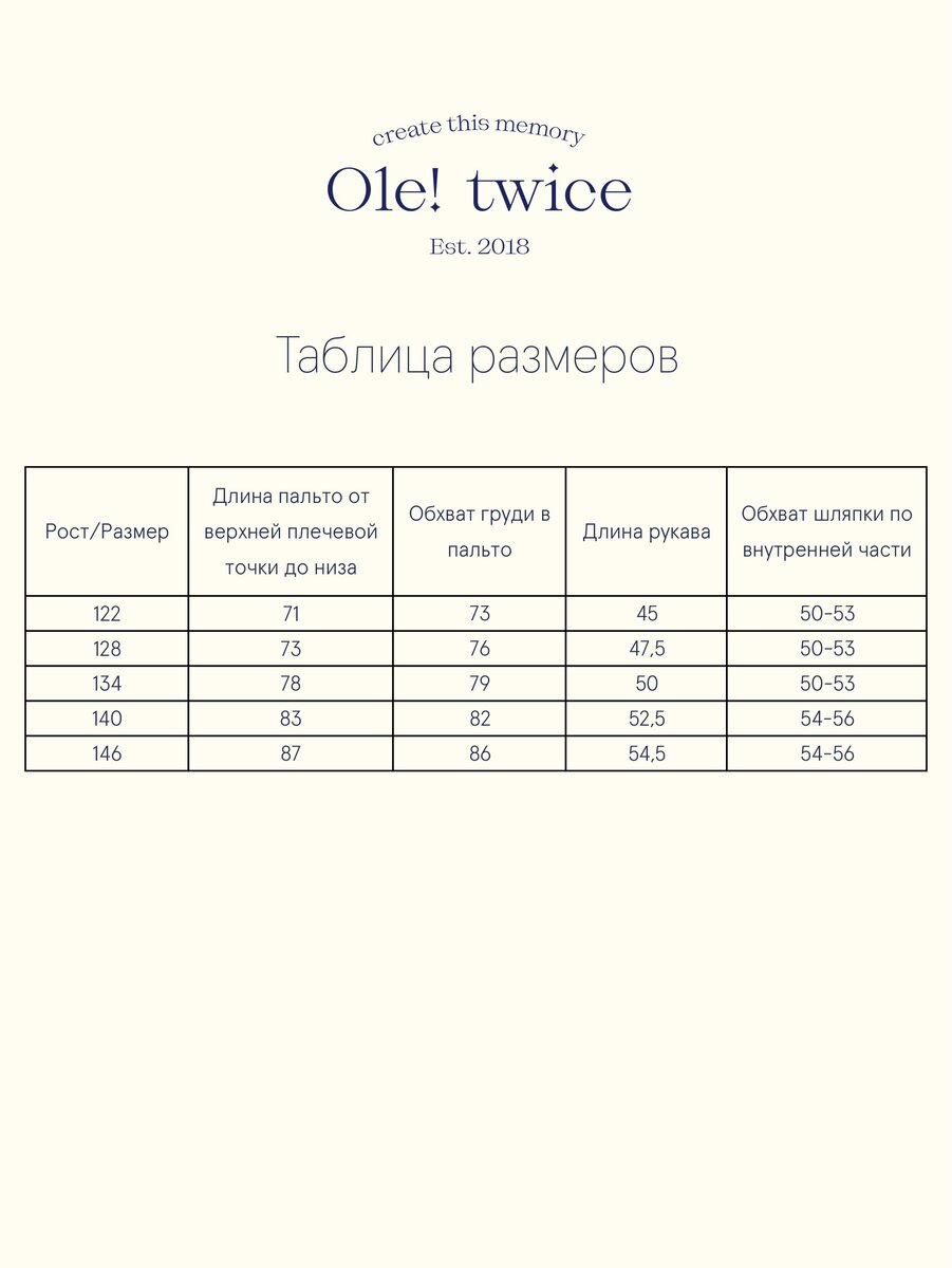 Секреты идеального интернет-шопинга: таблица детских размеров, особенности  изделий и маленькие хитрости для мудрых мам | Одежда для девочек Ole!twice  | Дзен