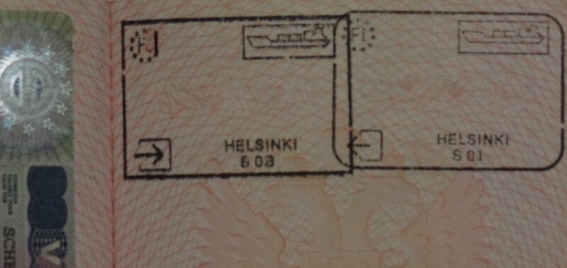 Первый въезд на зачёт