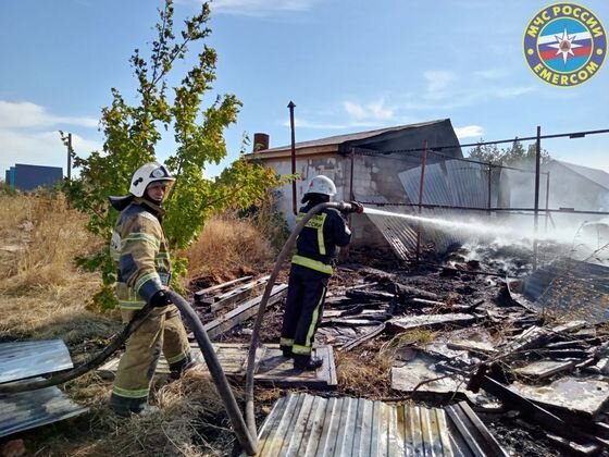    Пожар в дачном массиве ГУ МЧС по Оренбургской области