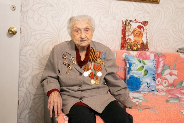    Ветеран Великой Отечественной войны Александра Васильевна Чебаненко Пресс-служба горадминистрации Тюмени