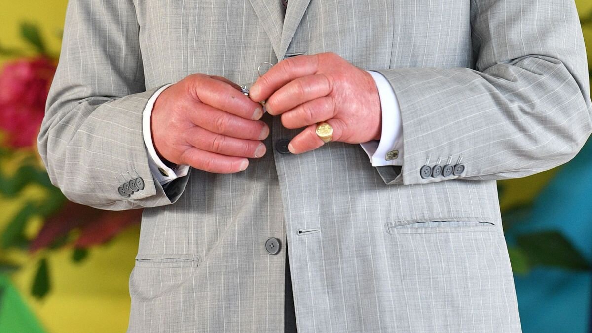 На фото пальцы короля Карла III. Источник: https://www.dailystar.co.uk