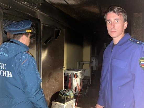     ПОЖАР В ОБЩЕЖИТИИ СГМУ В САРАТОВЕ. ФОТО: прокуратура Саратовской области