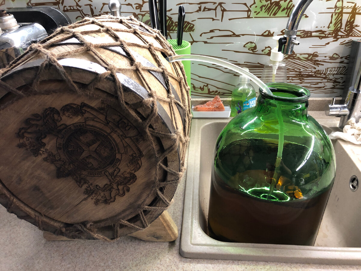 Полгода выдержки в бочке...