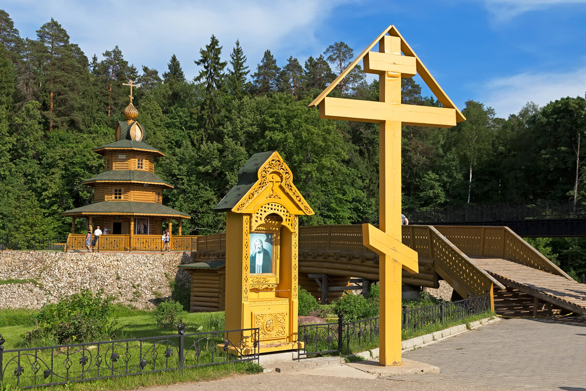 Святой источник Серафима Саровского в Дивеево