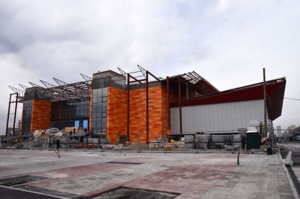    Строительство Дворца дзюдо завершается в Екатеринбурге