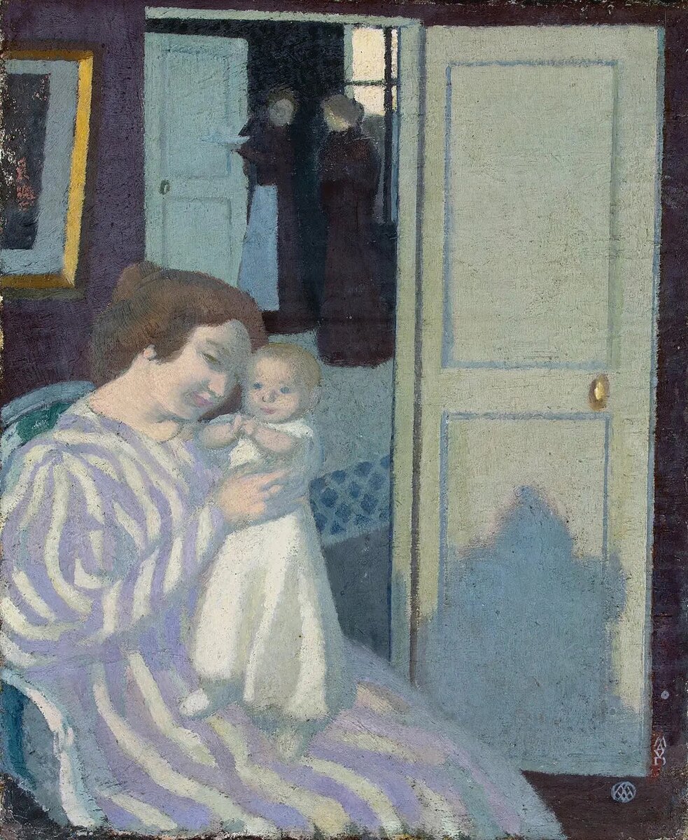 «Мать и дитя» Морис Дени
1895
