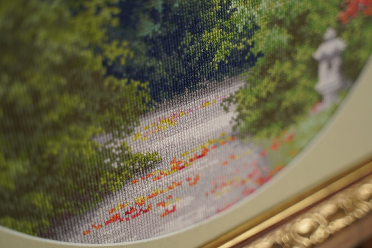 ВМ-038 Сезон красных клёнов (набор для вышивания)