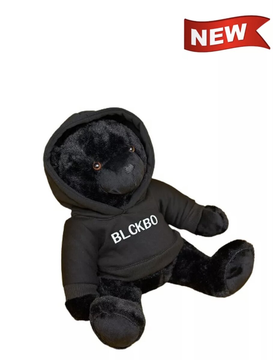 #мягкаяигрушка #blckbo #черныймедведь 