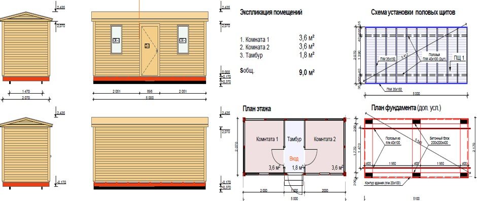 Бытовка своими руками — расчет материалов и цены | Бытовки