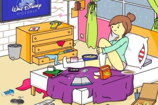 Не все любят убираться дома