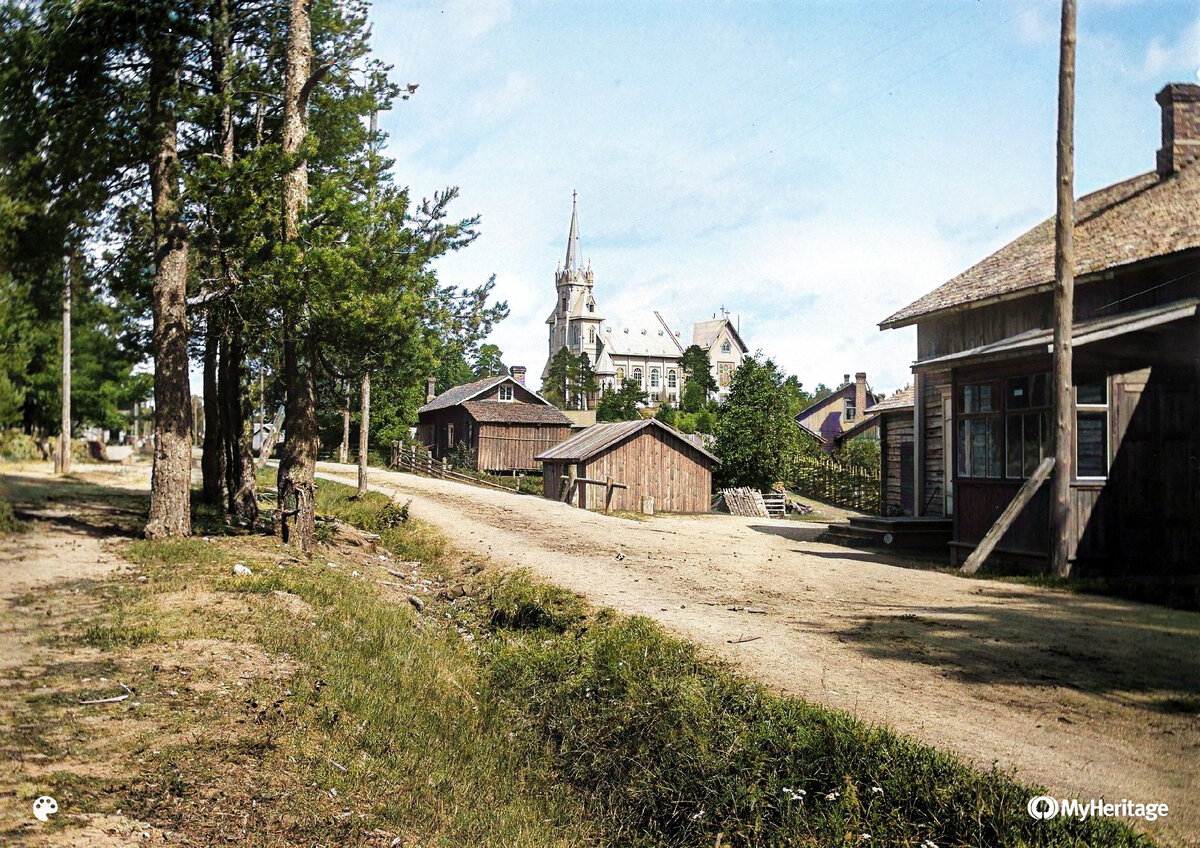 Как выглядели поселения Великого Княжества Финляндского под Петербургом ...