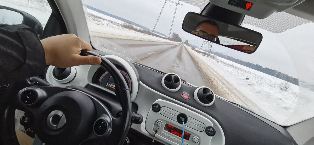 Зимой на Смарте ездить можно!