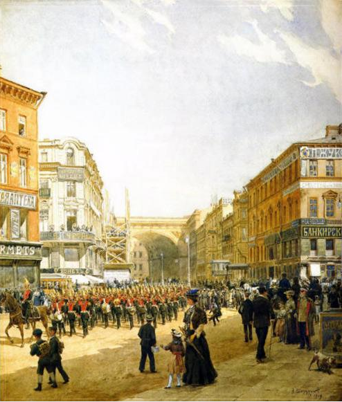 картина А.Г. Беггрова 1903г.