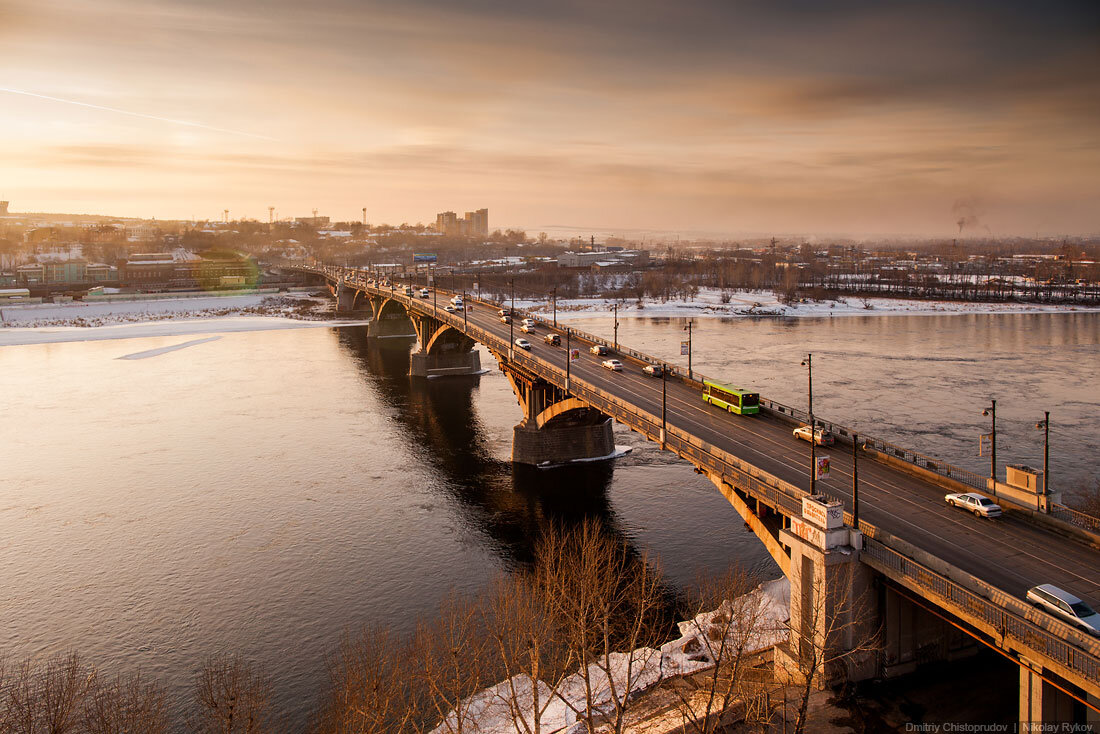 Мосты иркутска