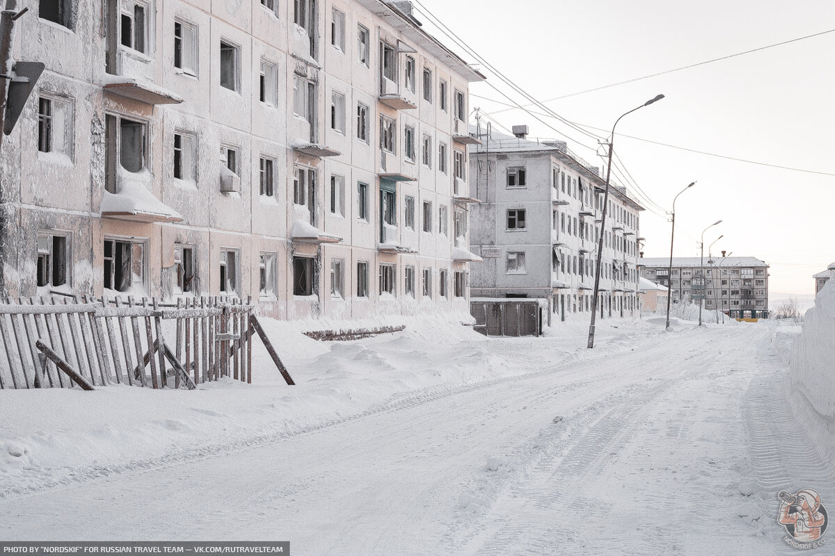 Типичные дворы в нежилой части Воргашора