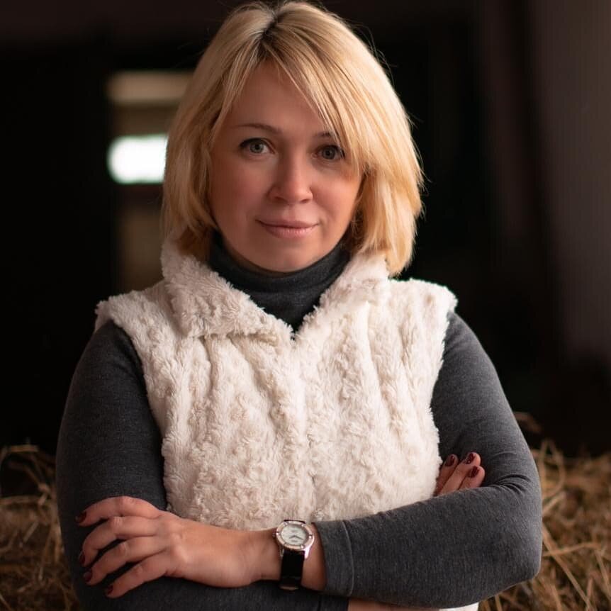 Наталья Волчкова - руководитель Конезавода "Медведки"